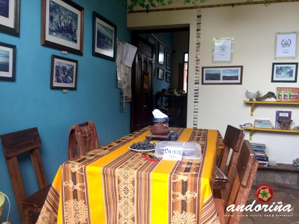 Andorina Hostal - Bed & Breakfast Hotel Samaipata Ngoại thất bức ảnh